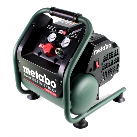 Akumuliatorinis kompresorius Metabo Power 160-5 18 LTX BL OF (601521850), 18 V