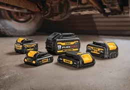 DeWALT akumuliatorių palyginimas: galia kiekvienam darbui