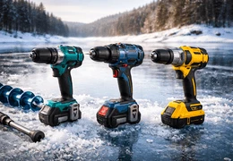 Kokį akumuliatorinį gręžtuvą rinktis žūklei ant ledo?